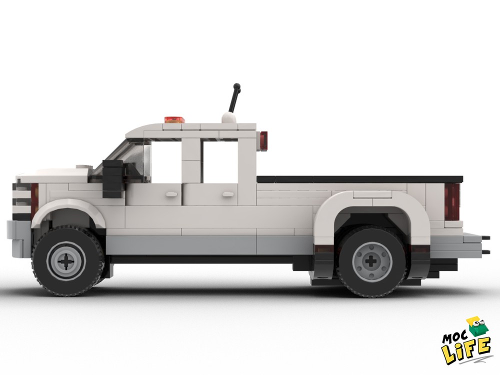 LEGO MOC Chevrolet Silverado 3500 Dually quad cab cat eye by MocLife ...