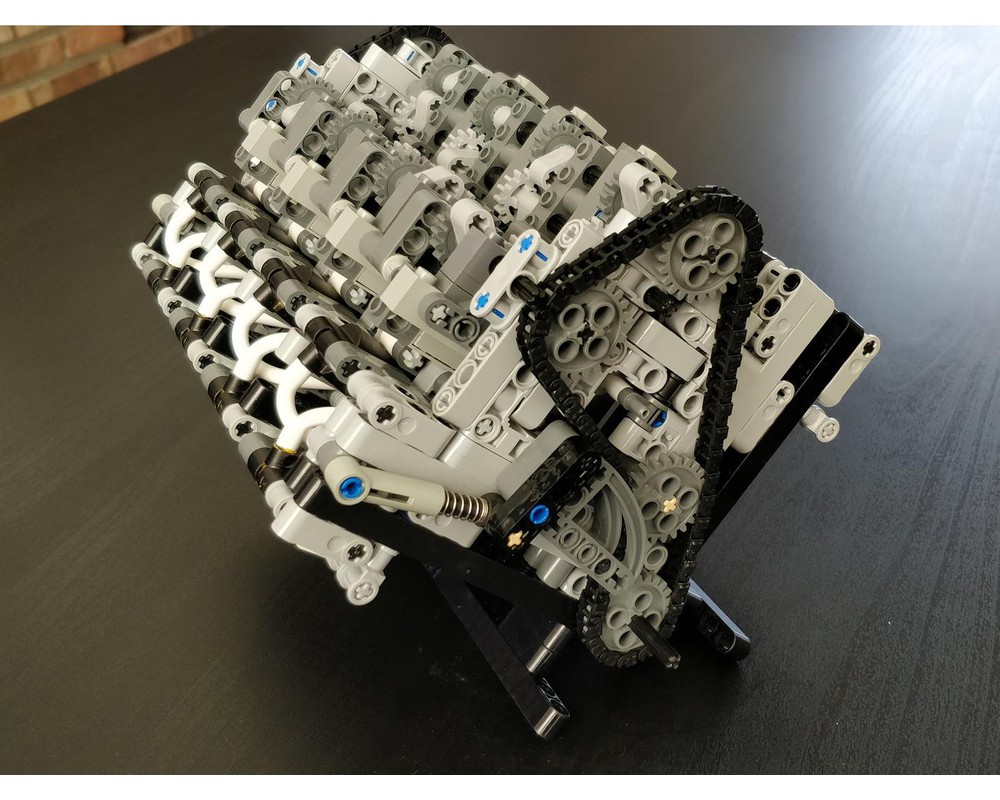 bugatti lego engine