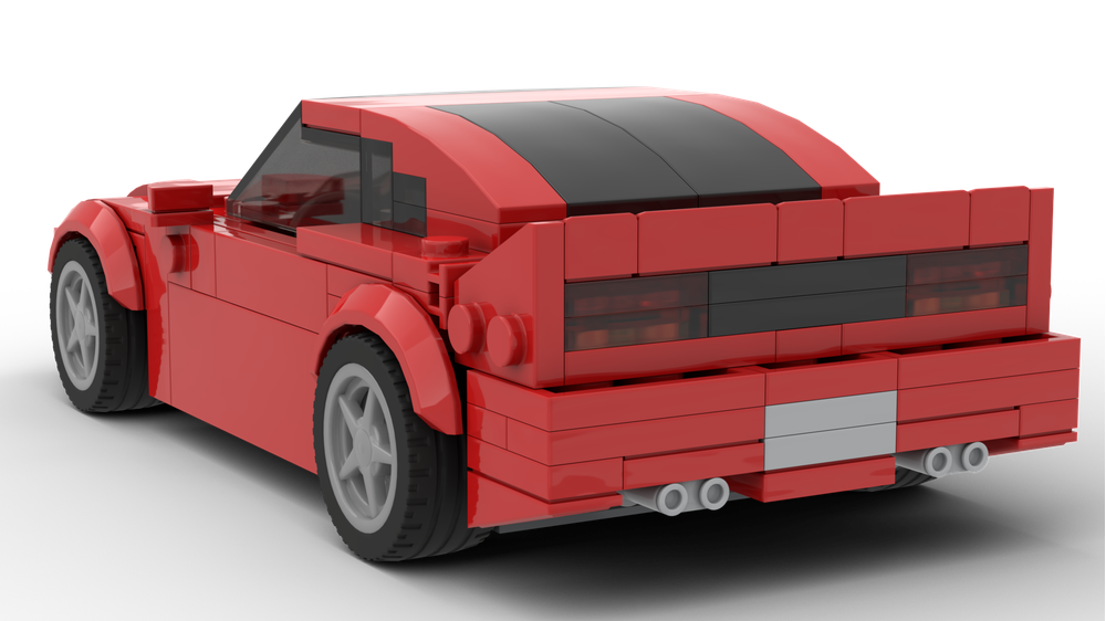 LEGO MOC Inspired by Nissan: 300ZX by jutomaew | Rebrickable LEGO MOC Inspired by Nissan: 300ZX by jutomaew | Rebrickable