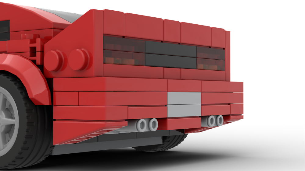 LEGO MOC Inspired by Nissan: 300ZX by jutomaew | Rebrickable