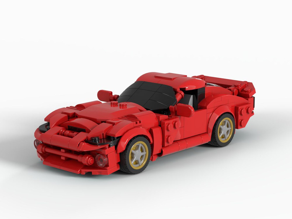 LEGO MOC Dodge Viper GTS by zeilke | Rebrickable - Build with LEGO