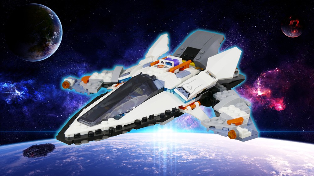 MOC-170314 60430 Spectre - Interstellar Spaceship alternate build