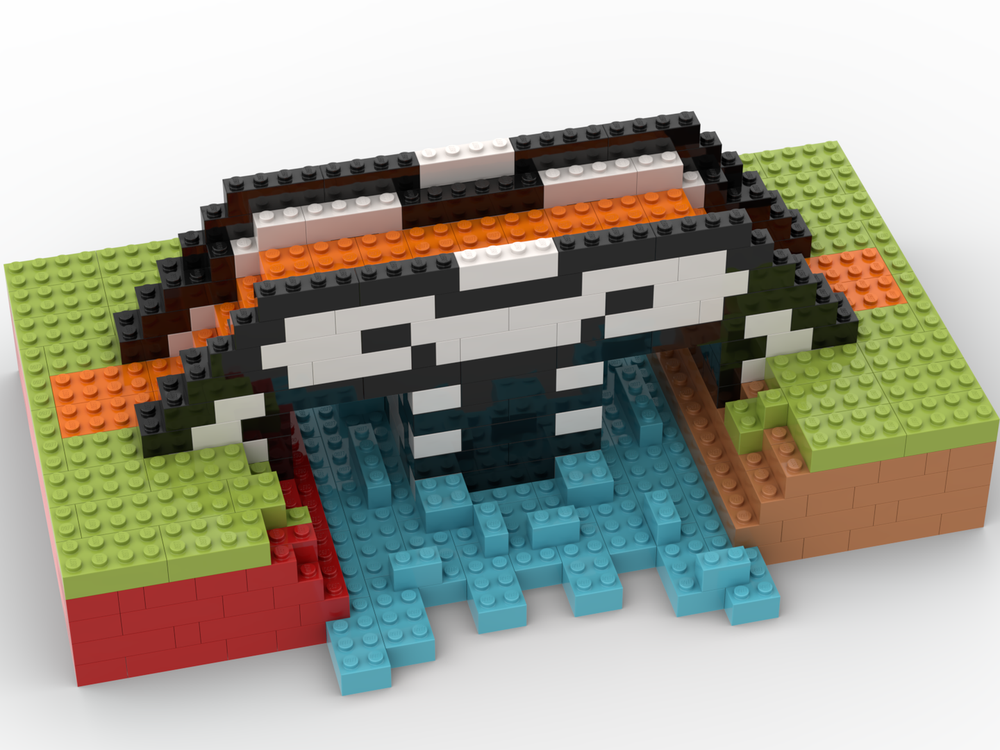 LEGO MOC-170334 11030 - Canal Bridge by Stoeptegel | Rebrickable ...