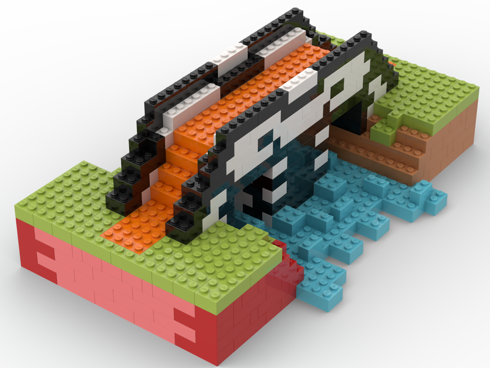 LEGO MOC-170334 11030 - Canal Bridge by Stoeptegel | Rebrickable ...