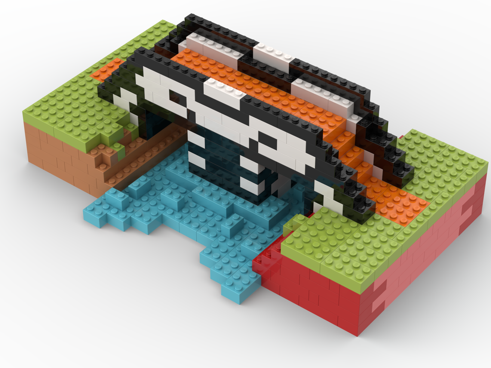 LEGO MOC-170334 11030 - Canal Bridge by Stoeptegel | Rebrickable ...