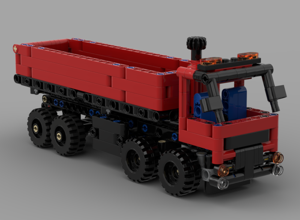 LEGO MOC-170347 mini Tipper Truck by lu_builder | Rebrickable - Build ...