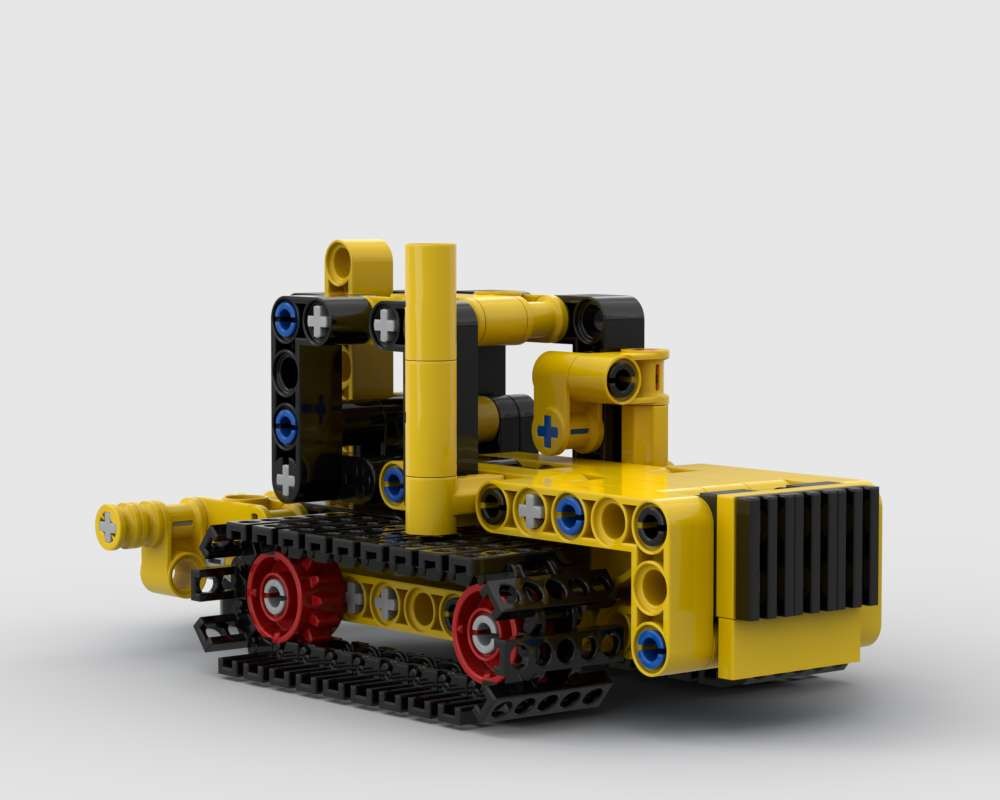 LEGO MOC-170364 Tractor 42163 Alternative by ErikGS | Rebrickable ...