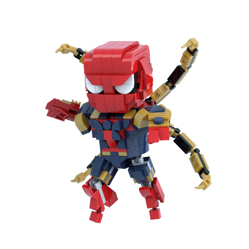 LEGO MOC IRON SPIDERMAN by choi dambaek Rebrickable Build with LEGO