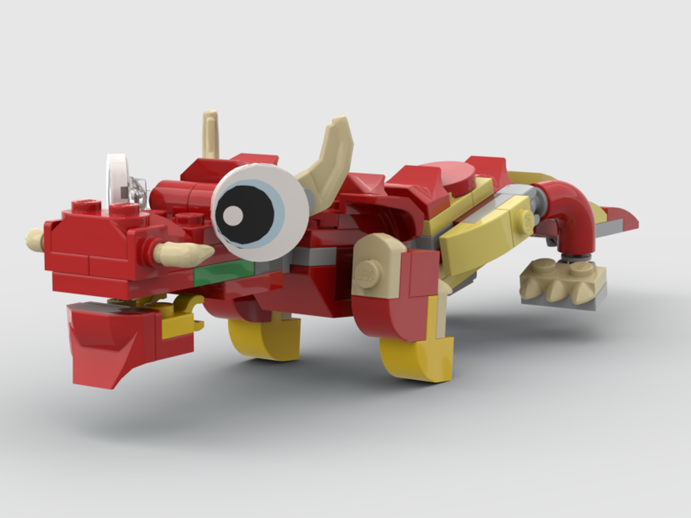 ZITIANYOUBUILD Dragon Shadow Mech Modell für Collection 1971 Stück MOC-118017 eB