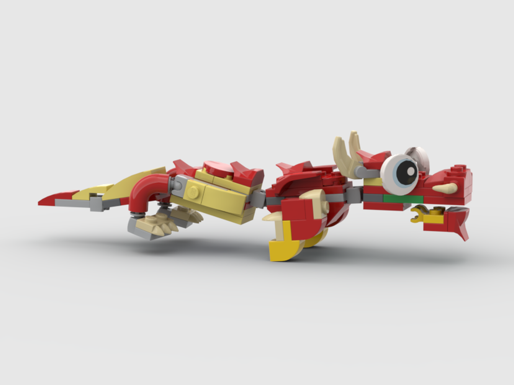 LEGO MOC-170391 31145 dragon by ddmdx1316 | Rebrickable - Build