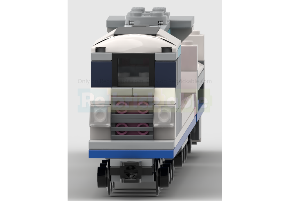 LEGO MOC 40518 Diesel Locomotive & Freight Wagon - Alternate Build