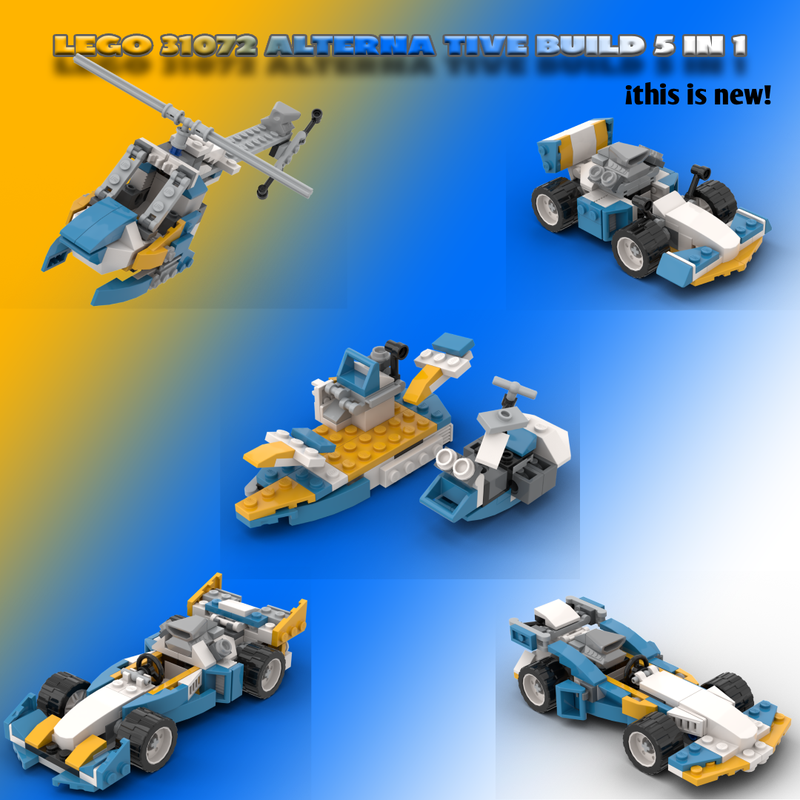 LEGO MOC 5 IN 1 31072 by this is new Rebrickable Build with LEGO