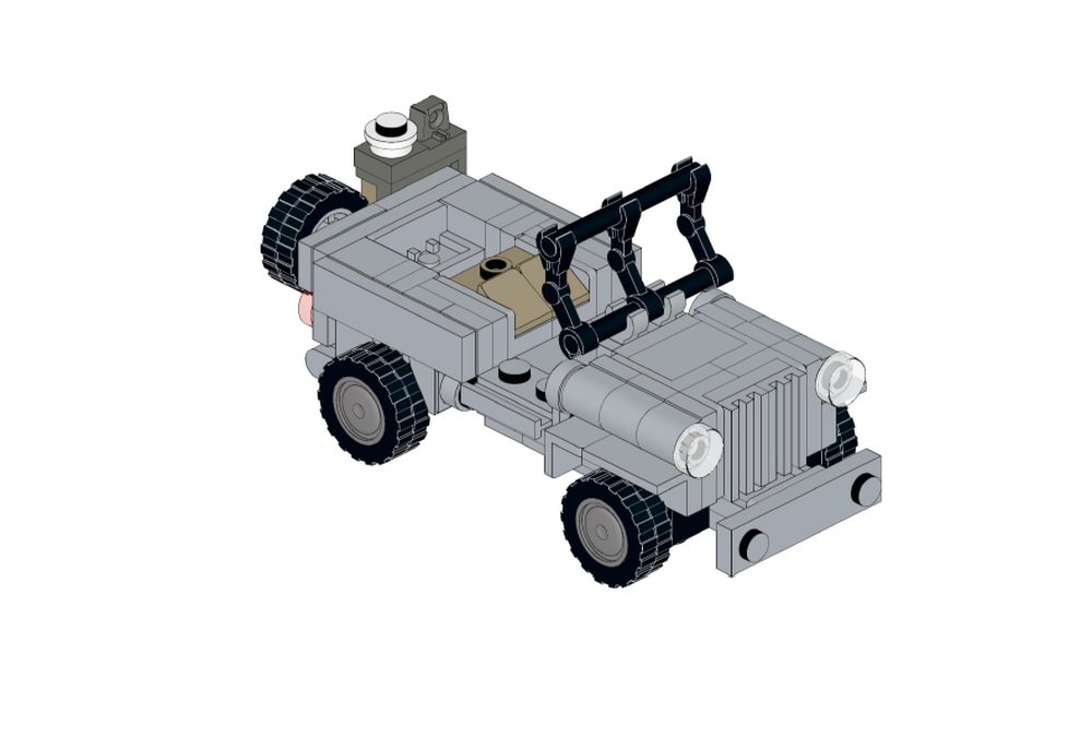 Lego ww2 jeep online