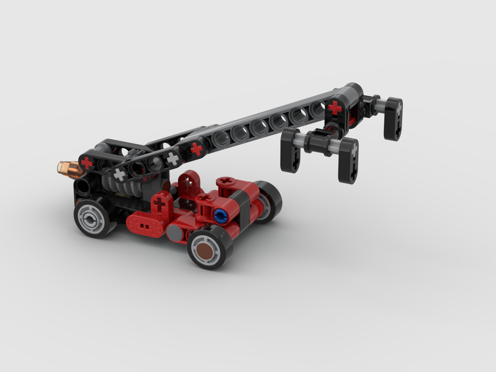 LEGO MOC 30655 Reach stacker by guar | Rebrickable - Build with LEGO