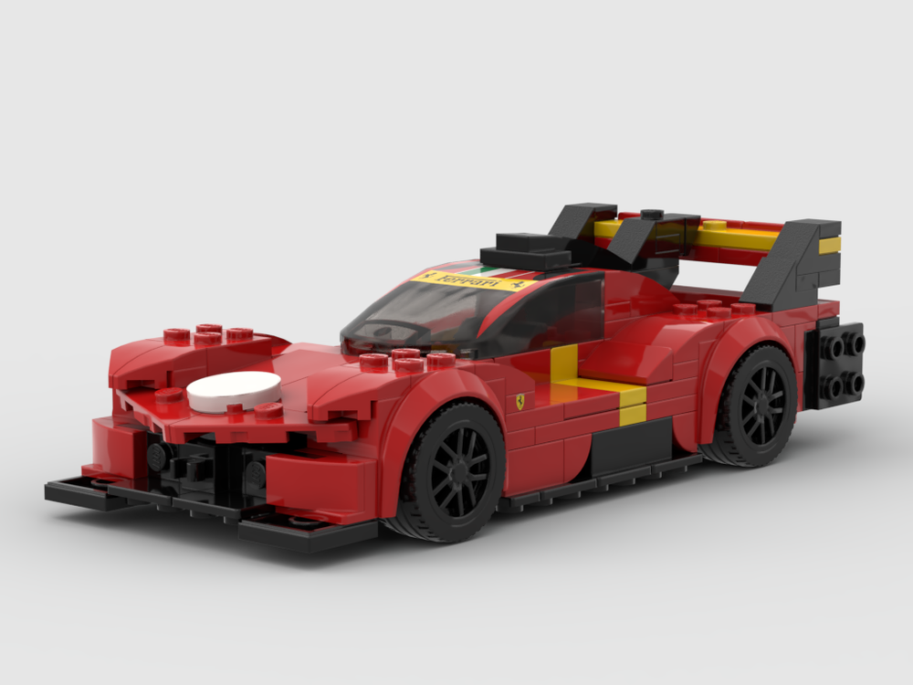 LEGO MOC Ferrari 499P by 6th gear | Rebrickable - Build with LEGO