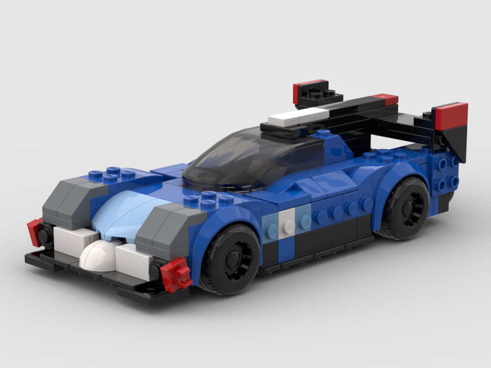 LEGO MOC Oreca 07 Gibson by 6th gear | Rebrickable - Build with LEGO