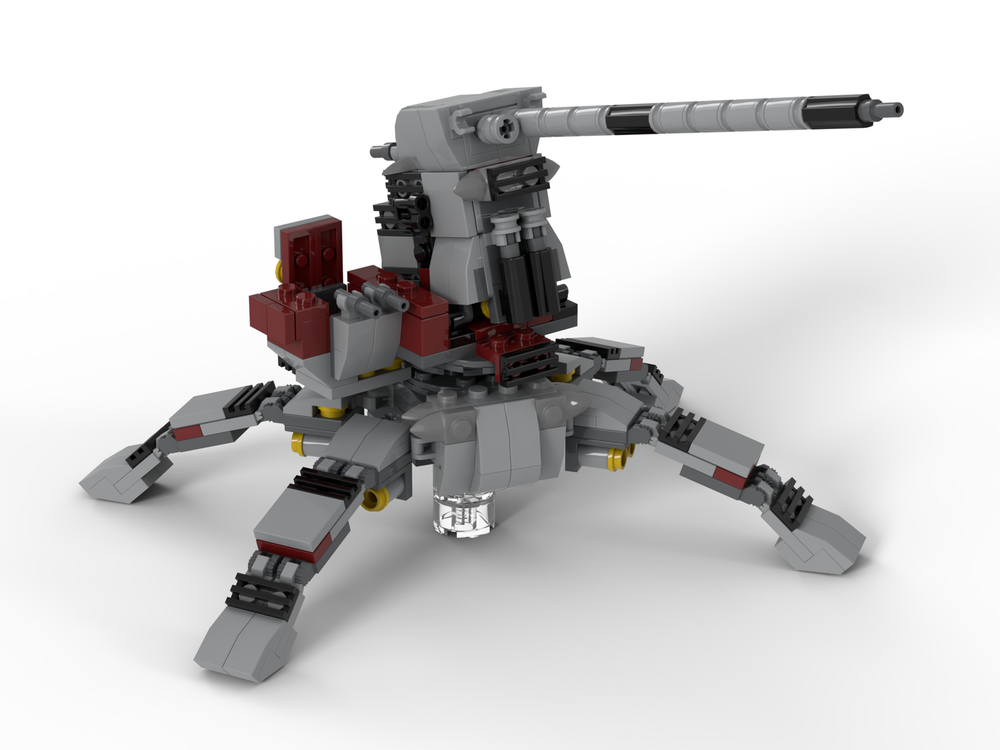 LEGO MOC AV-7 Anti-Vehicle Canon (4x 75345 Battle pack) by Mety88