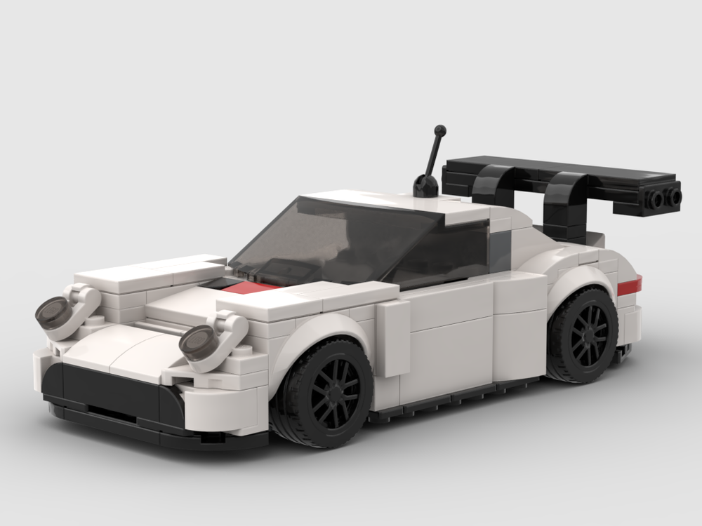 LEGO MOC Porsche 911 RSR by 6th gear | Rebrickable - Build with LEGO