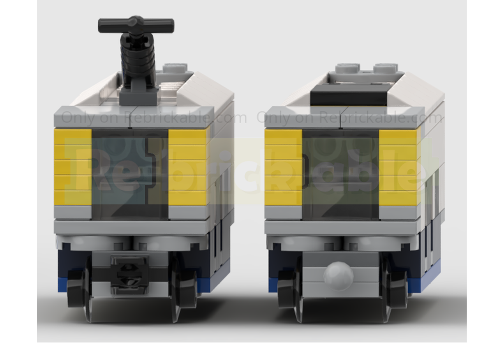 LEGO MOC 40518 Two Carriage Tram & Station - Alternate Build Of 40518 ...