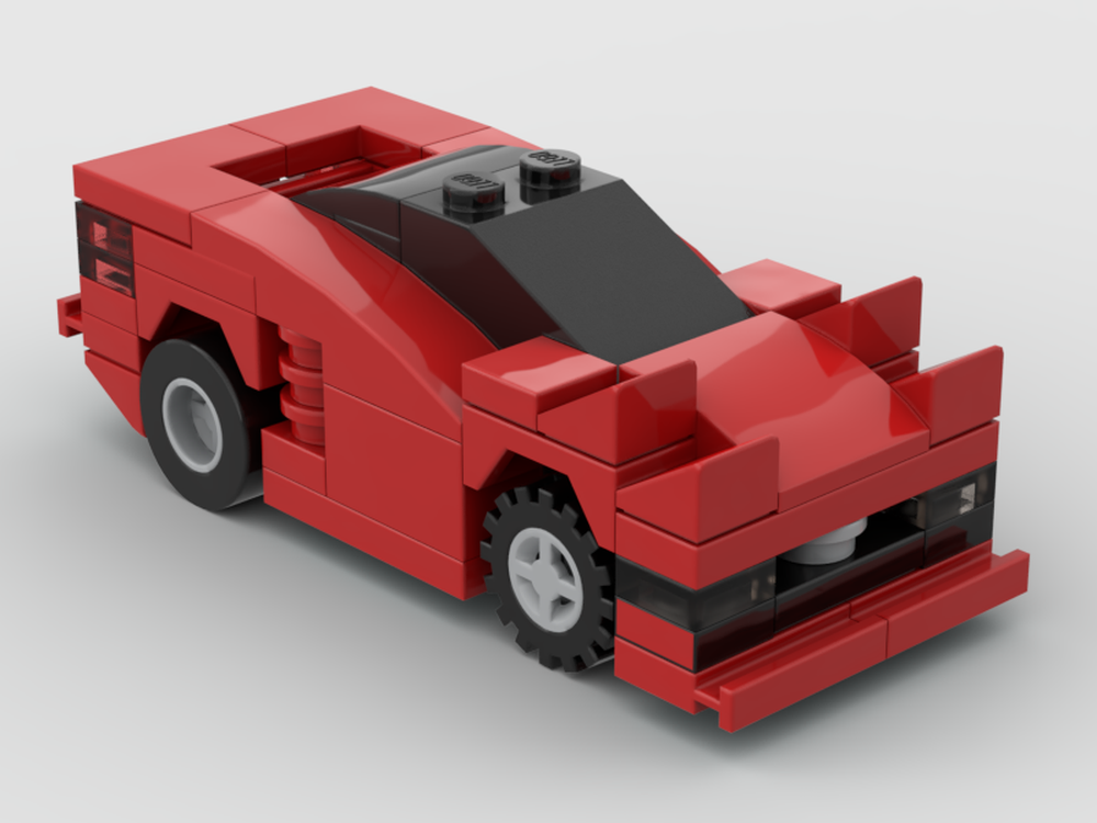 LEGO MOC Cizeta Moroter V16T by NJDesign | Rebrickable - Build with LEGO