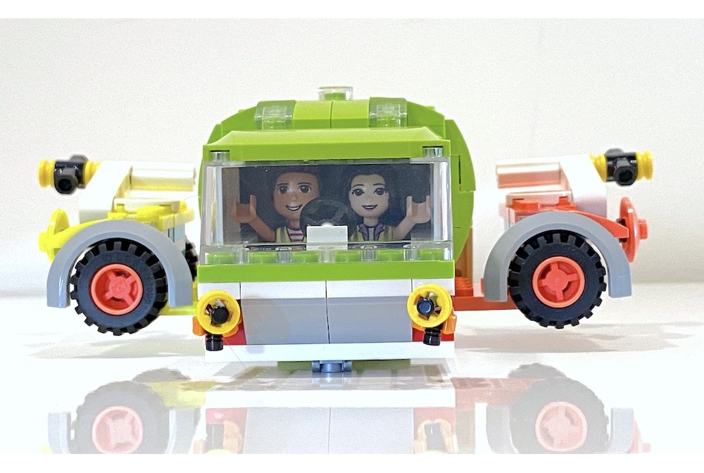 LEGO MOC 41712 Recycling Shuttle by Stroked_not_Dead. | Rebrickable ...