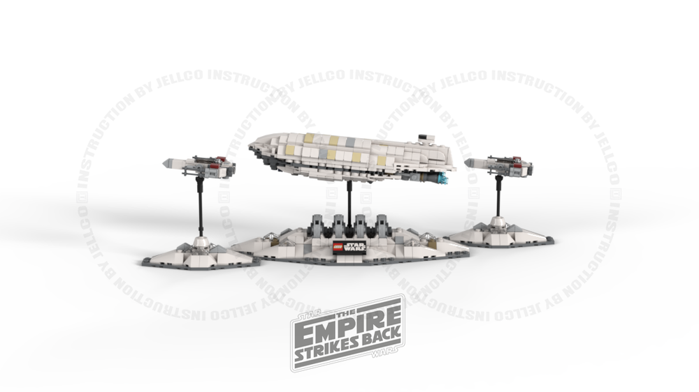 LEGO MOC-170654 Micro GR-75 Medium Transport & Ultramicro XW