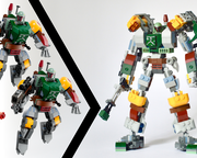 LEGO MOC 71774, 71754 + 71775 Dragon Ninjago Mech Bundle, Lloyd and Nya  by Ransom_Fern
