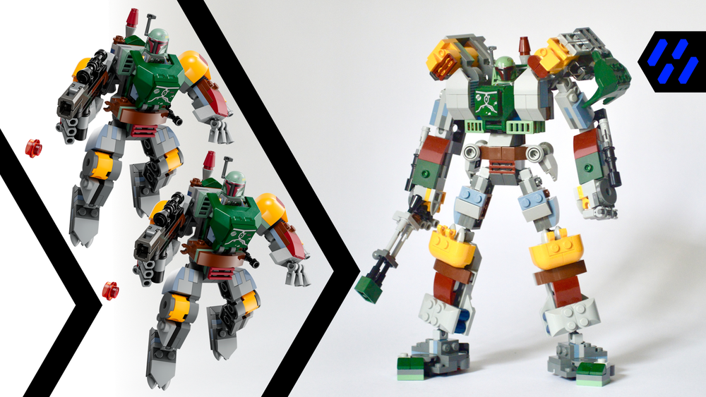 LEGO MOC-170664 75369 x 2 Boba Fett Mech Upgrade by Ransom_Fern ...