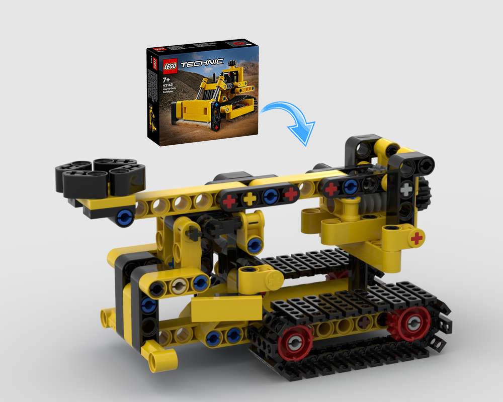 LEGO MOC Cherry Picker 42163 Alternative by ErikGS | Rebrickable