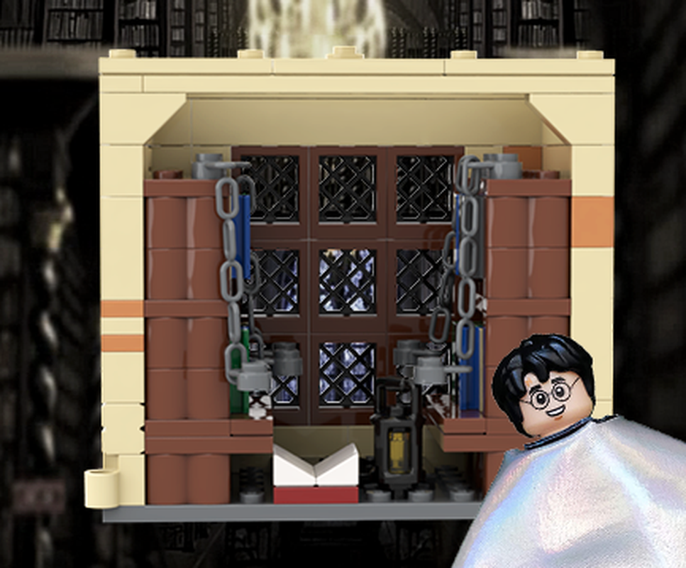 LEGO MOC Minifigure Display Case - Forbidden Section by JD Bricks ...