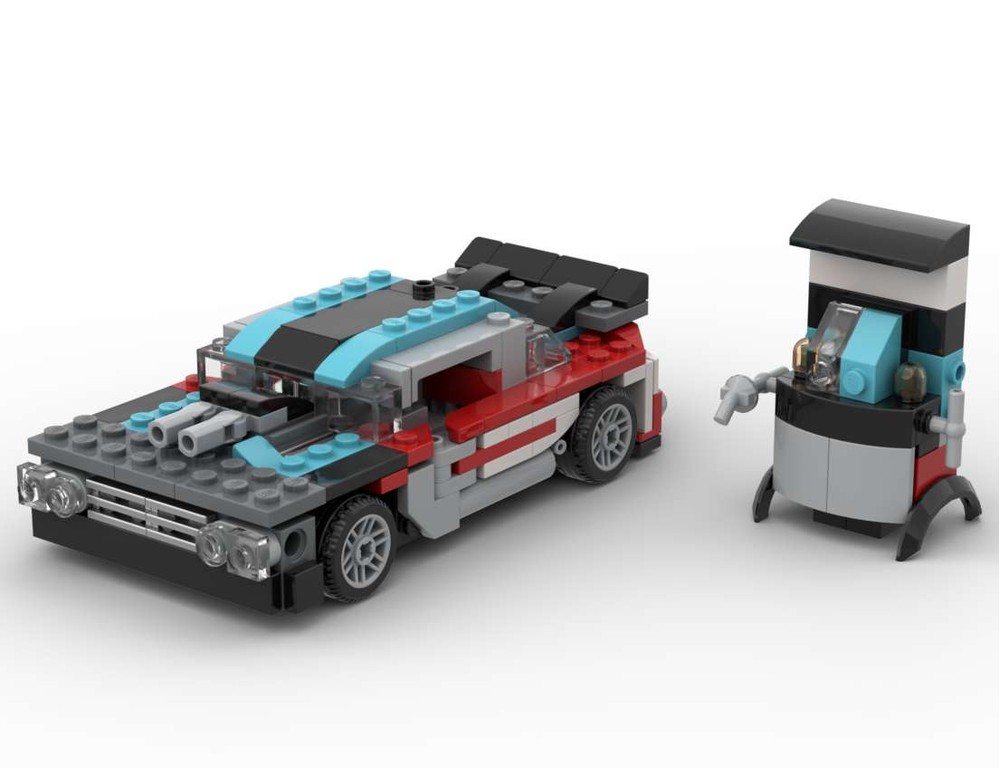 LEGO MOC-170812 31146 Muscle Car by PeterSzabo | Rebrickable - Build ...