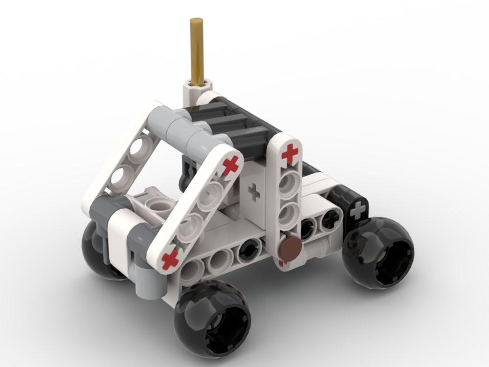 LEGO MOC-170920 30682 Mars Truck by A_Dilophosaurus | Rebrickable
