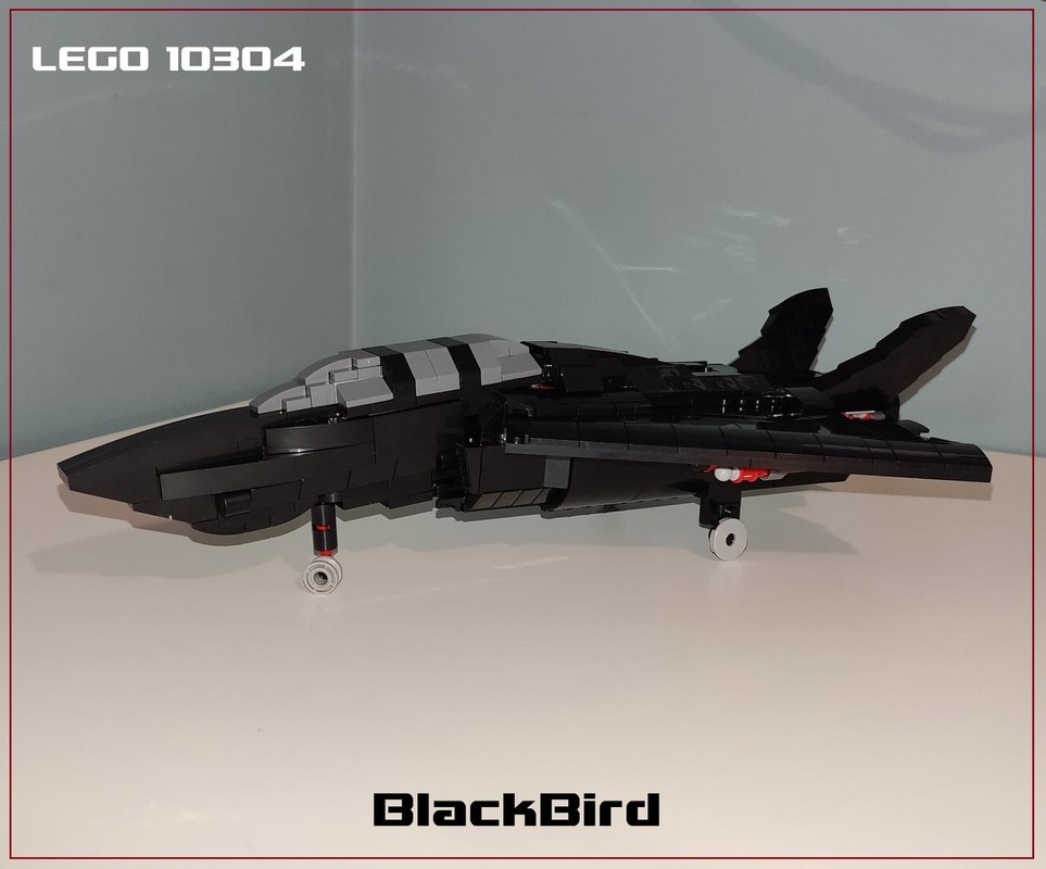 LEGO MOC 10304 Blackbird by Kirvet | Rebrickable - Build with LEGO