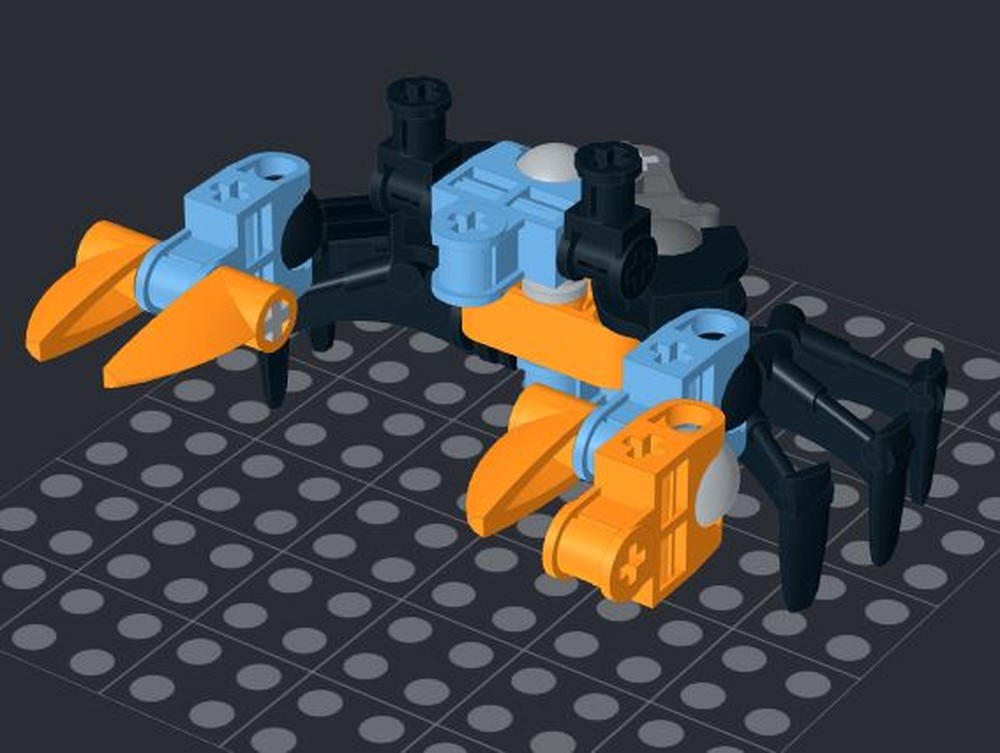 LEGO MOC Minecraft Crab, but Bionicle! by BumboBaggins | Rebrickable ...