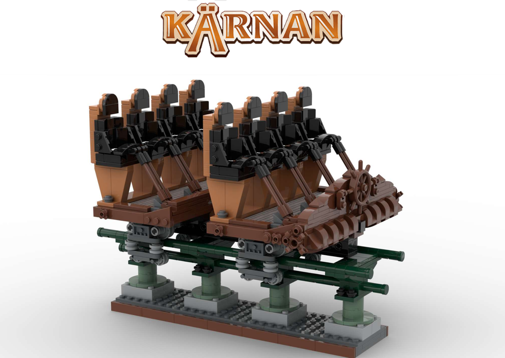 LEGO MOC ROLLERCOASTER - KARNAN - HANSA PARK by Coasters.bricks ...
