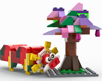 10696 Dragon and spring tree