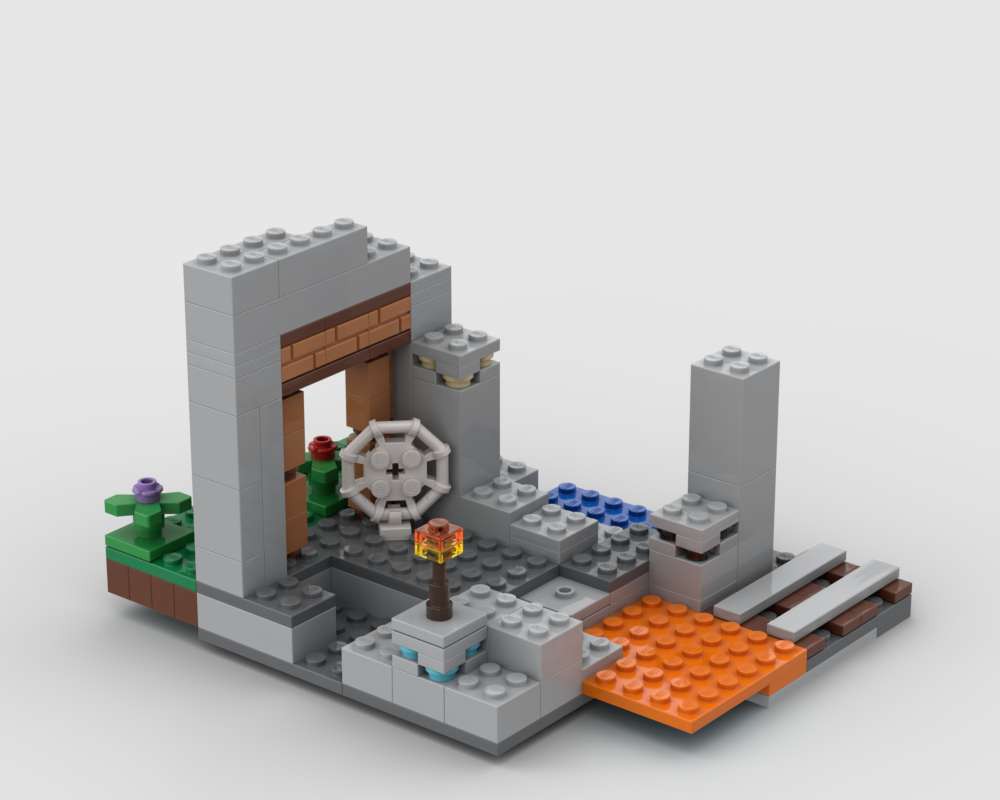 LEGO MOC Abandoned Mine 21166 Alternative by AlexGam | Rebrickable ...