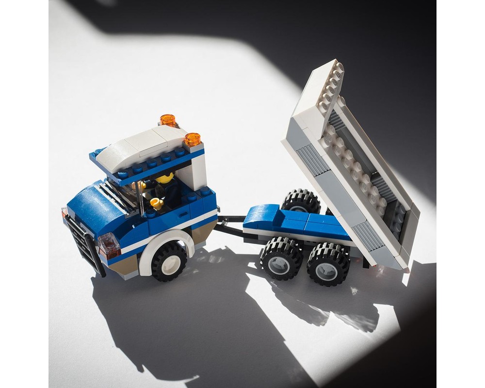 LEGO MOC17121 60117 Articulated Dump Truck (Town > City 2017