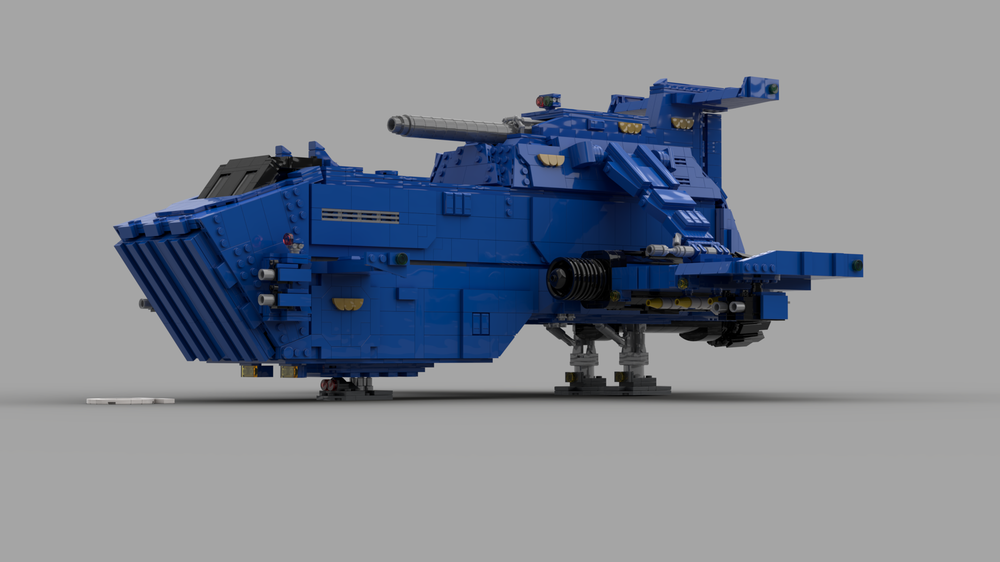 LEGO MOC Thunderhawk Gunship 40K by StebO | Rebrickable