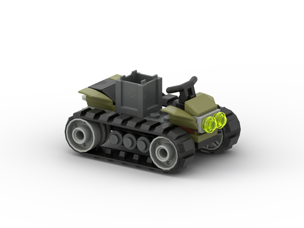 LEGO MOC tracked speeder by fuz | Rebrickable - Build with LEGO