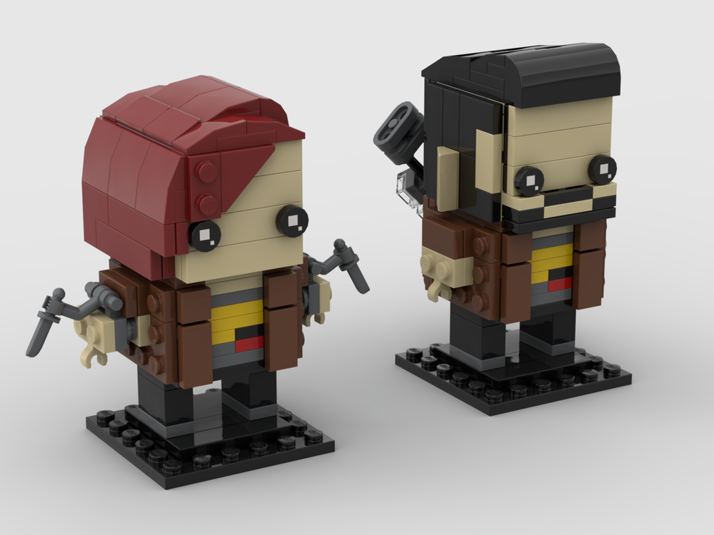 LEGO MOC Cyberpunk 2077 Masc and Fem V Brickheadz by Jade8703 ...