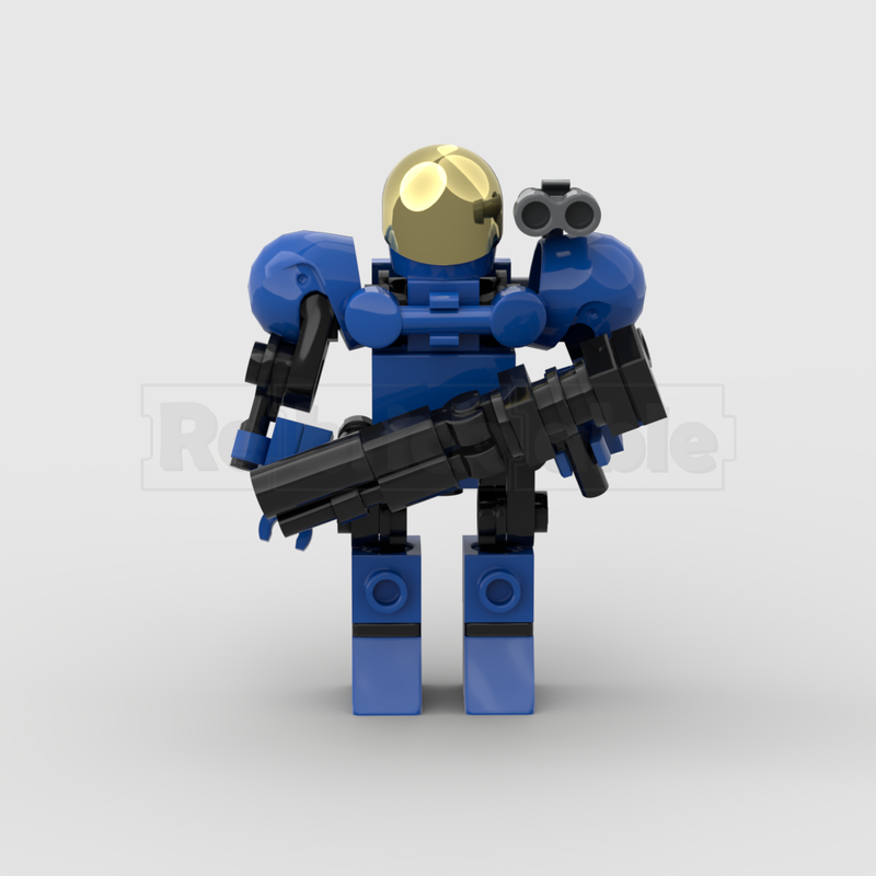 LEGO MOC-171451 [StarCraft] Terran Marine by Apocreal | Rebrickable ...