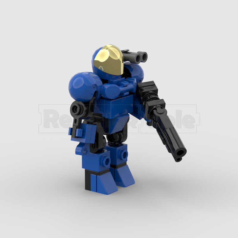 LEGO MOC-171451 [StarCraft] Terran Marine by Apocreal | Rebrickable ...
