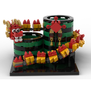 Pencil Holder Chinese Dragon