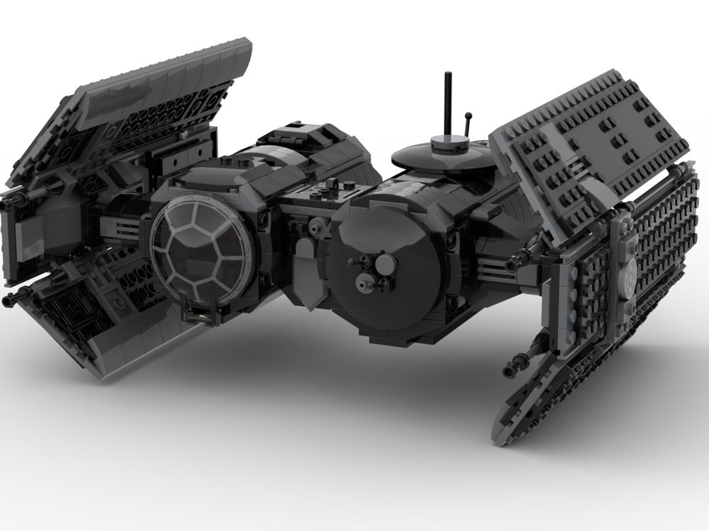 LEGO MOC TIE Reconnaissance Fighter by Fabian2 | Rebrickable - Build ...