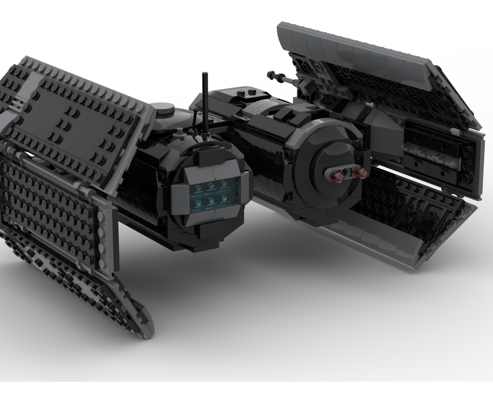 LEGO MOC TIE Reconnaissance Fighter by Fabian2 | Rebrickable - Build ...