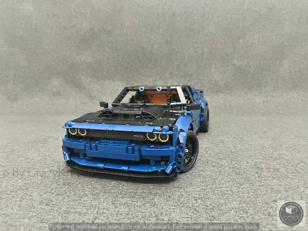 LEGO MOC Dodge Challenger SRT Demon by CrazyKreations | Rebrickable ...