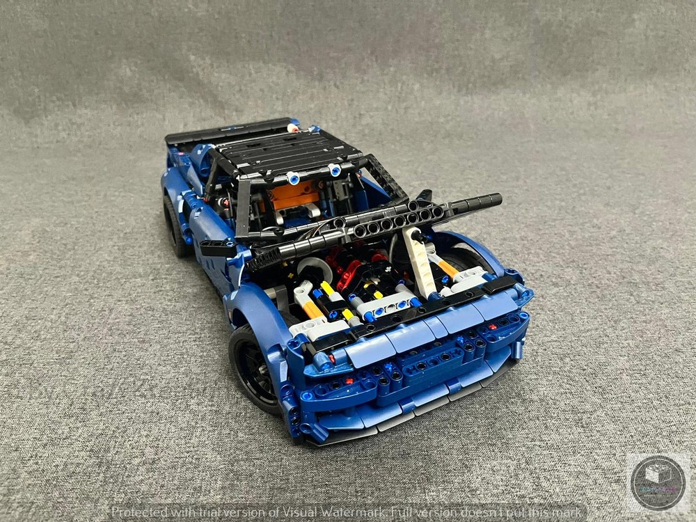 LEGO MOC Dodge Challenger SRT Demon by CrazyKreations