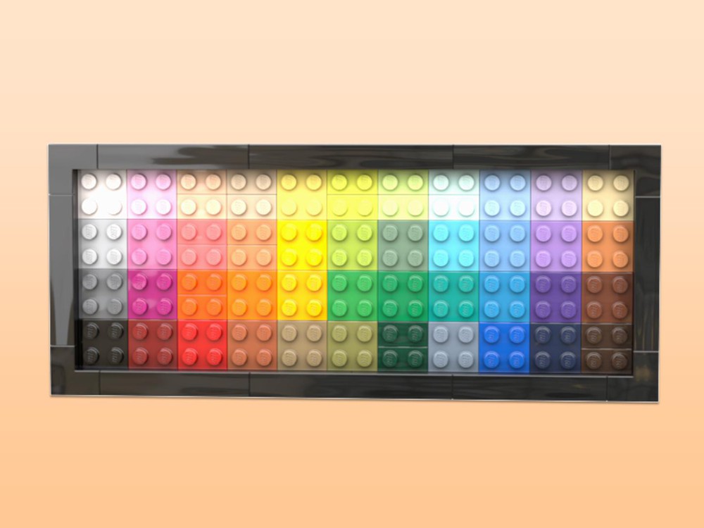 LEGO MOC Color Palette 2024 By CcZone Rebrickable Build With LEGO   1000x800 