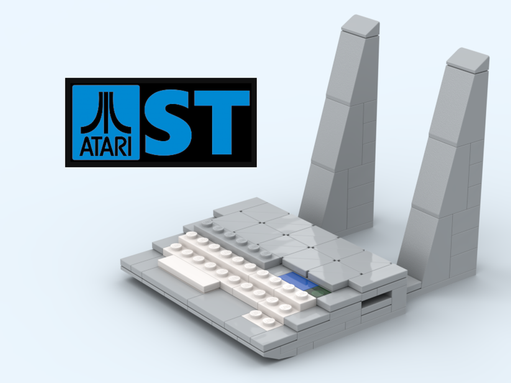 Lego Moc Atari 520st Smartphone Cellphone Mobile Handy Stand Ständer Lego Moc Atari 520st Smartphone Cellphone Mobile Handy Stand Ständer